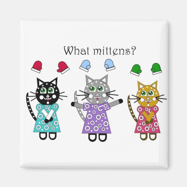 Imã Que Mittens (Frente)