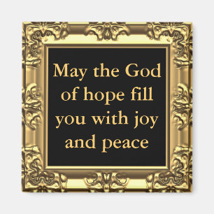 Imã Que o Deus abençoe com alegria e paz