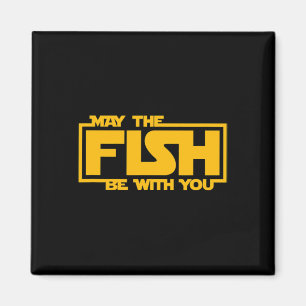Imã Que o Peixe Esteja Contigo - Pesca Engraçada