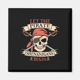 Imã Que Os Piratas Shenanigans Comecem O Crânio De Hal