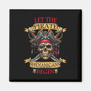 Imã Que Os Piratas Shenanigans Comecem O Crânio De Hal