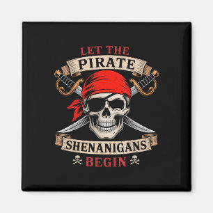 Imã Que Os Piratas Shenanigans Comecem O Halloween M