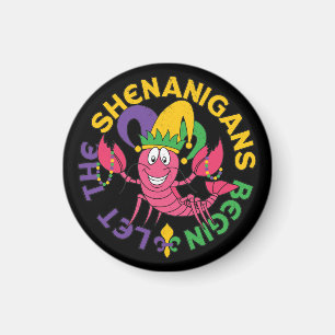 Imã Que Os Shenanigans Comecem A Mardi Gras