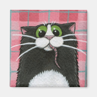 Imã Que Rato? - Magneta de Gato Preto