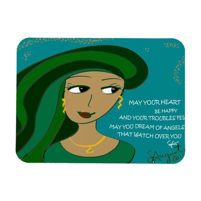 ÍMÃ QUE SEU CORAÇÃO ESTEJA FELIZ (Horizontal)