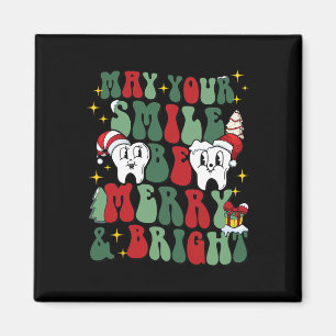 Imã Que Seu Sorriso Seja Feliz E Dentista Dental Brilh