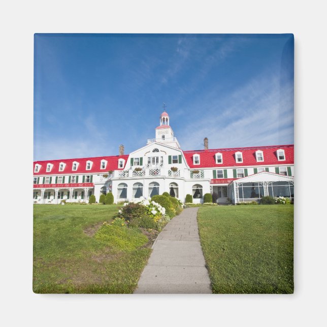 Imã Quebec, Canadá. Hotel Histórico Tadoussac, (Frente)