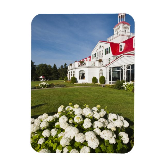 Ímã Quebec, Canadá. Hotel Histórico Tadoussac, 3 (Vertical)