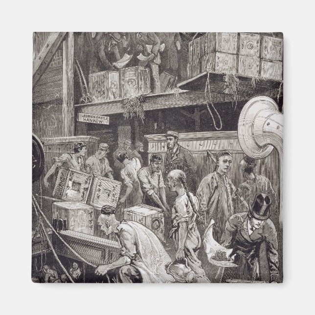 Imã Quebra a granel em Conselho de navio Tea em Londre (Frente)