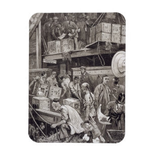 Ímã Quebra a granel em Conselho de navio Tea em Londre