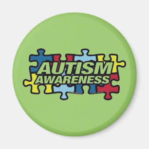 Imã Quebra-cabeça do autismo