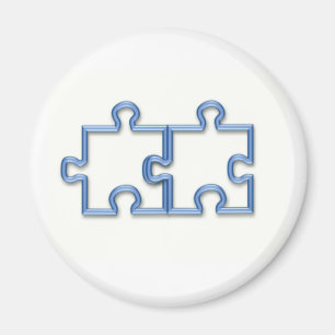 Imã Quebra-cabeça peças redondas de ímã