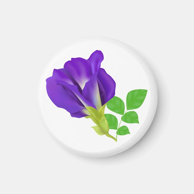 Imã Quebra Floral de Sangue Roxo (Frente)