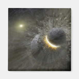 Imã Quebra maciça acima na NASA de Vega