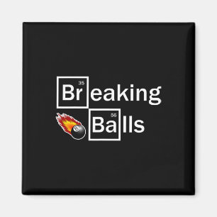 Imã Quebrando Piscina Billiard Player Snooker 8 Ball E