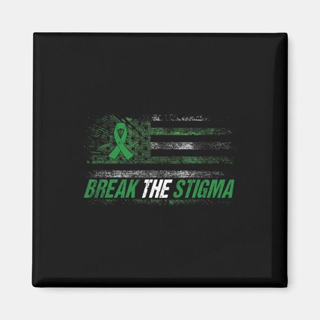 Imã Quebre A Consciência Mental Stigma Mês Ame (Frente)