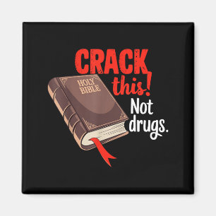 Imã Quebre Isto Não Drogas Bíblia Sagrada Deus Cristão