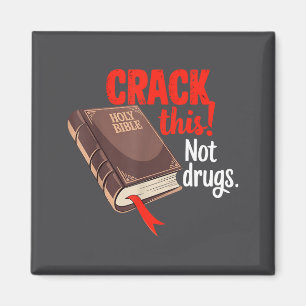 Imã Quebre Isto Não Drogas Bíblia Sagrada Deus Cristão