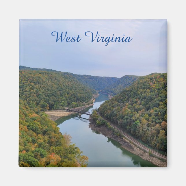 Imã queda de West Virginia (Frente)