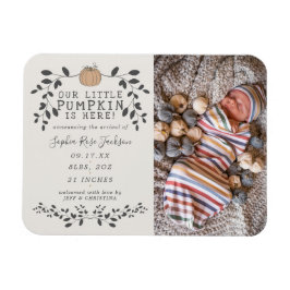 Ímã Queda Pequeno Pumpkin Bebê Nascimento Lançamento