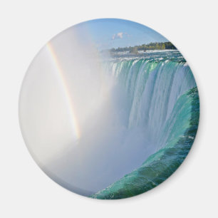 Imã Quedas & arco-íris da ferradura de Niagara Falls