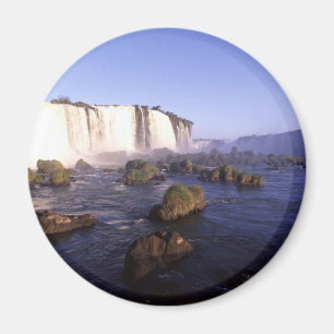 Imã Quedas Brasil da água de Iguacu
