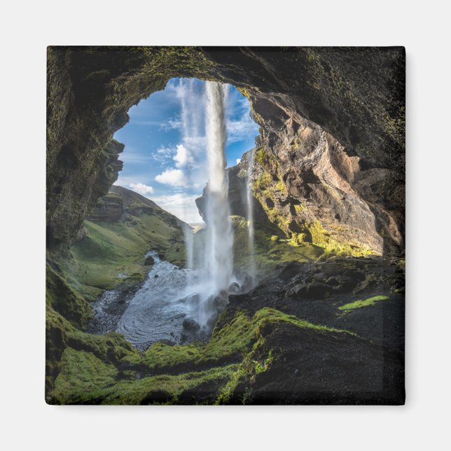 Imã Quedas | Cascata islandesa (Frente)
