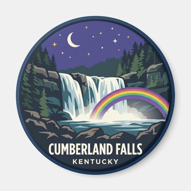 Imã Quedas Cumberland Kentucky (Frente)