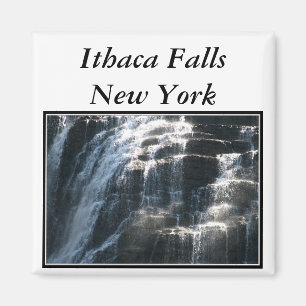 Imã Quedas de água em Ithaca Falls em Nova York