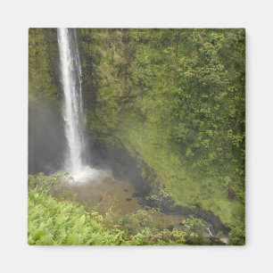 Imã Quedas de Akaka, Costa de Hamakua, Ilha do Havaí,