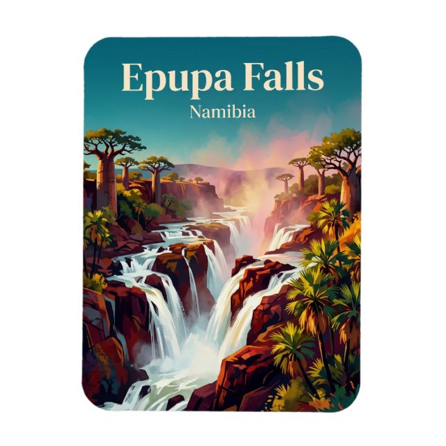 Ímã Quedas de Epupa Namíbia (Vertical)