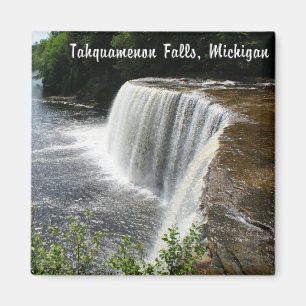 Imã Quedas de Tahquamenon, paraíso, Michigan