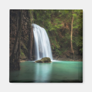 Imã Quedas Erawan Waterfall, Tailândia