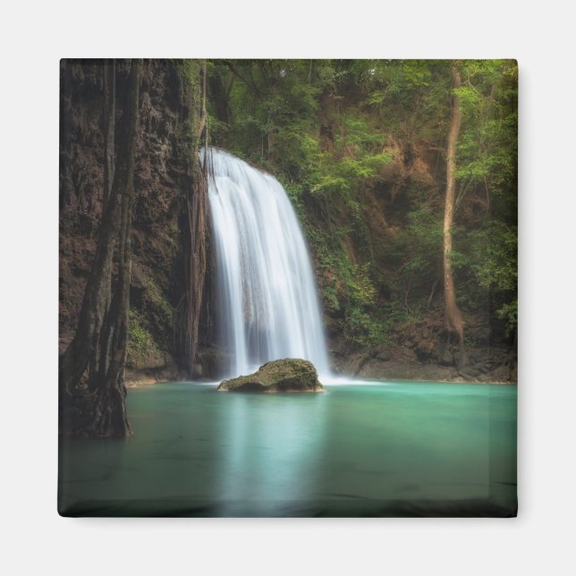 Imã Quedas | Erawan Waterfall, Tailândia (Frente)