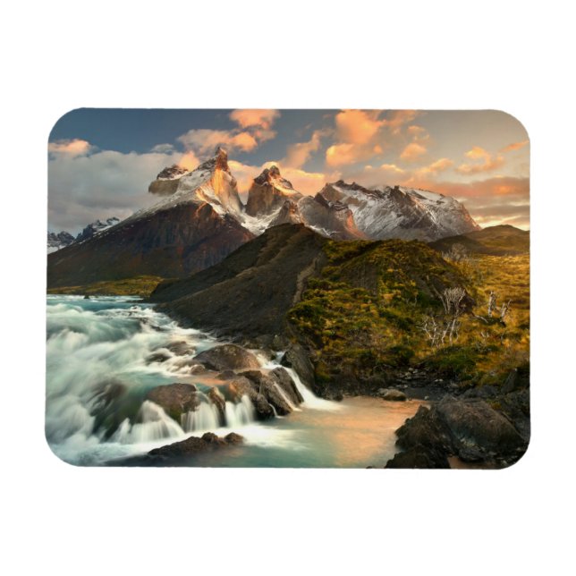 Ímã Quedas | Escala de Salto — Patagonia Chile (Horizontal)