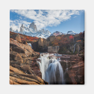 Imã Quedas   Fitz Roy Mountain, Argentina