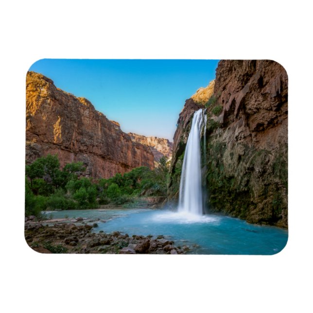 Ímã Quedas | Havasu Falls ao pôr do sol (Horizontal)