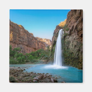 Imã Quedas Havasu Falls ao pôr do sol
