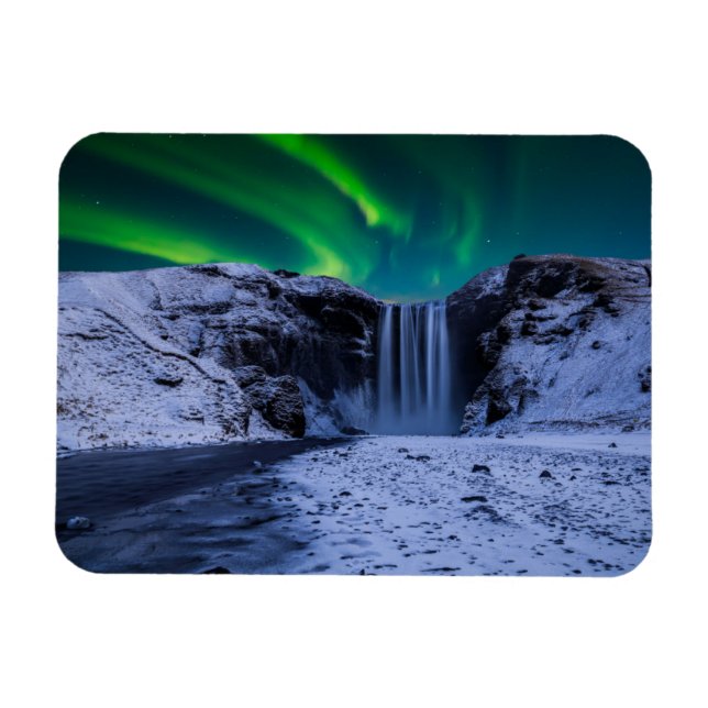 Ímã Quedas | Skógafoss Waterfall (Horizontal)