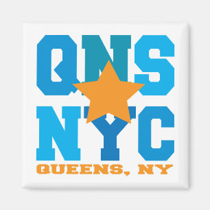 Imã Queens, ímã do azul de NY