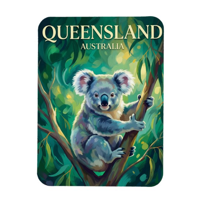 Ímã Queensland Austrália (Vertical)