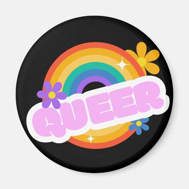 Imã Queer. LGBT+Orgulho. (Frente)
