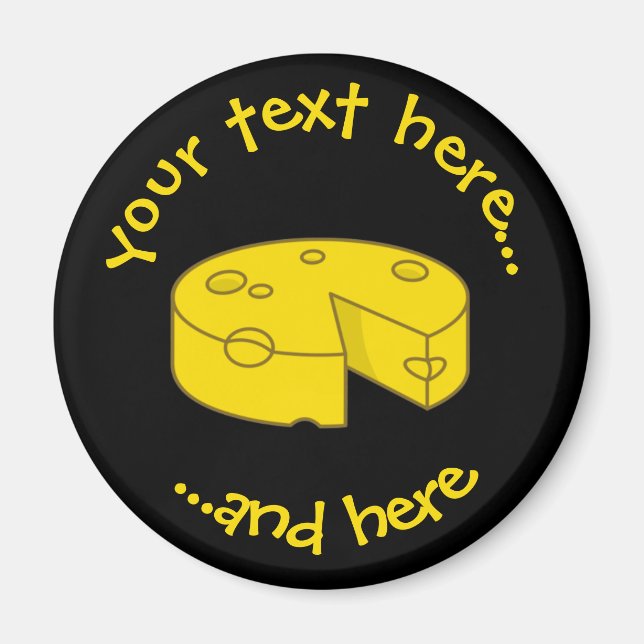 Imã Queijo amarelo (Frente)