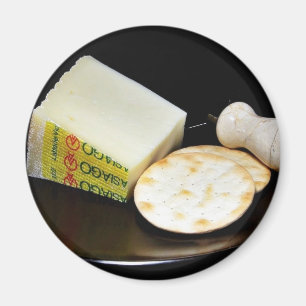 Imã Queijo de Asiago Pressato