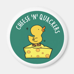Imã Queijo E Quackers Engraçados Pum