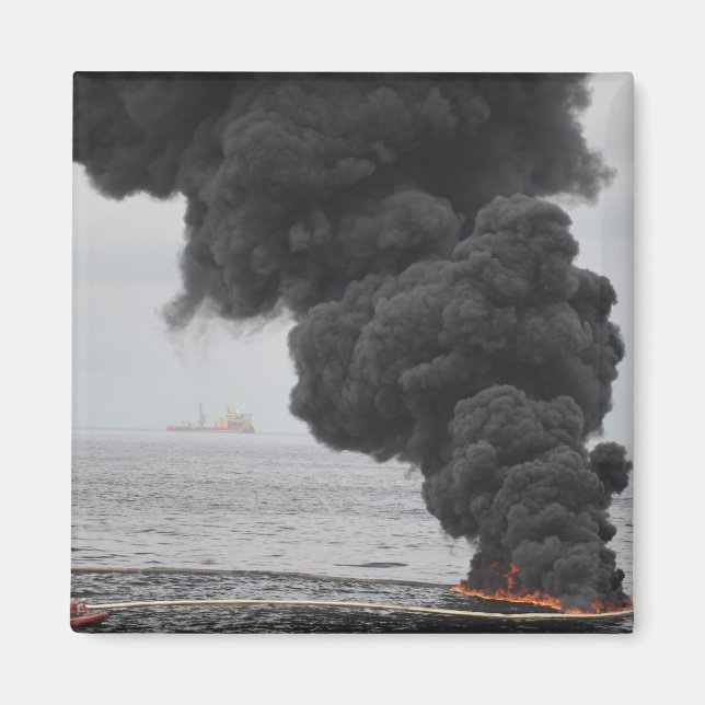 Imã Queimaduras de óleo concentrado coletadas (Frente)