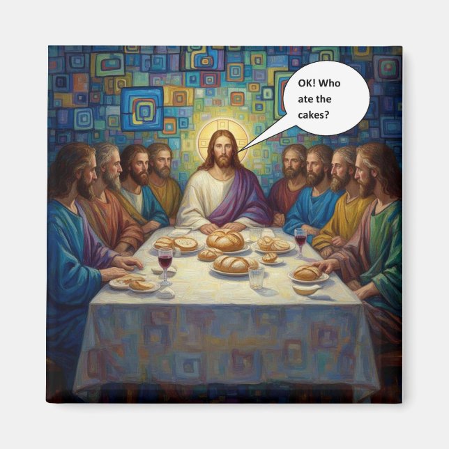 Imã Quem comeu os bolos (Frente)