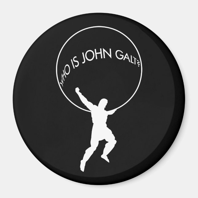 Imã Quem é John Galt? (Frente)