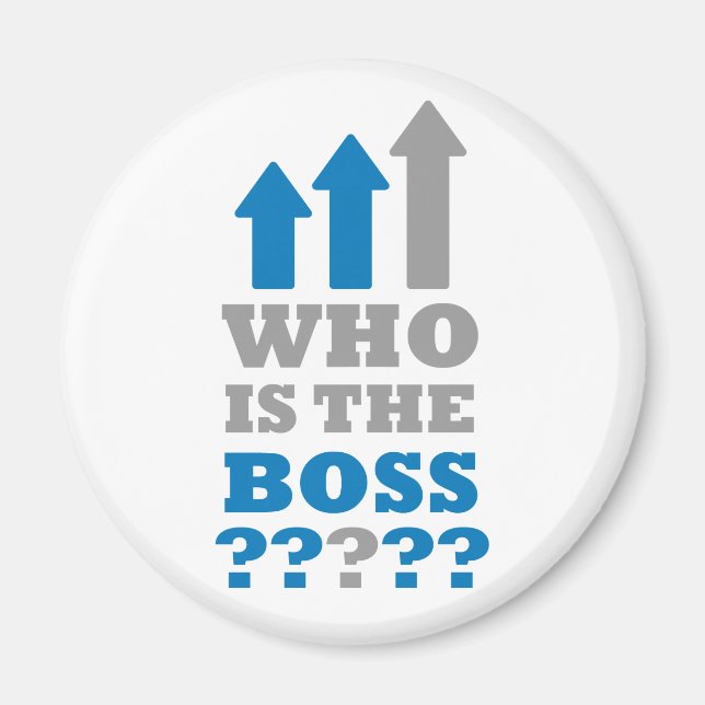 Imã Quem é o chefe? (Frente)