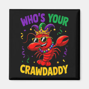 Imã Quem é o seu crawdaddy lagostim palhaço contas eng